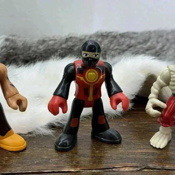 4 Fisher Price‎ Imaginext Jurassic Dinosaurs Dino Rider Figures Toys Skeleton - Picture 3 of 7